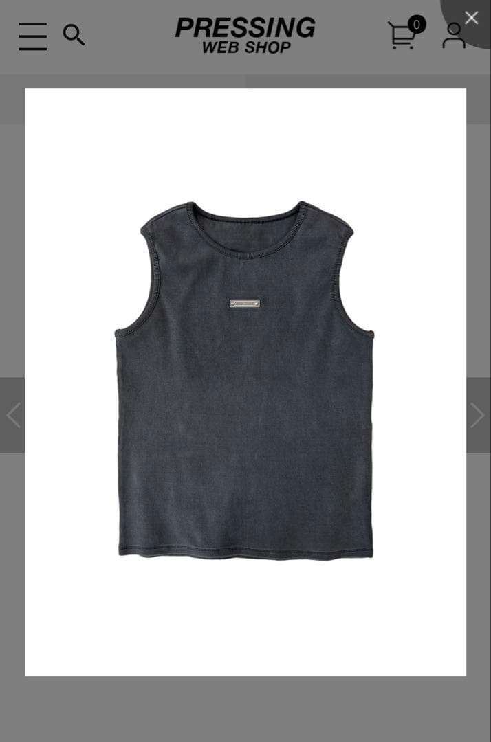 【Rosen Kreuz】TIGHT FIT TANKTOP