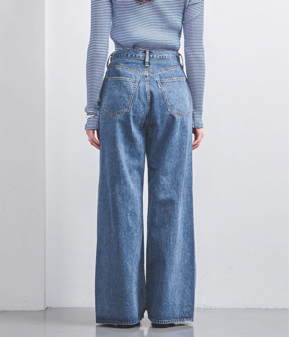フィルザビル FILLTHEBILL デニム タックデニム ワイドデニム 今期