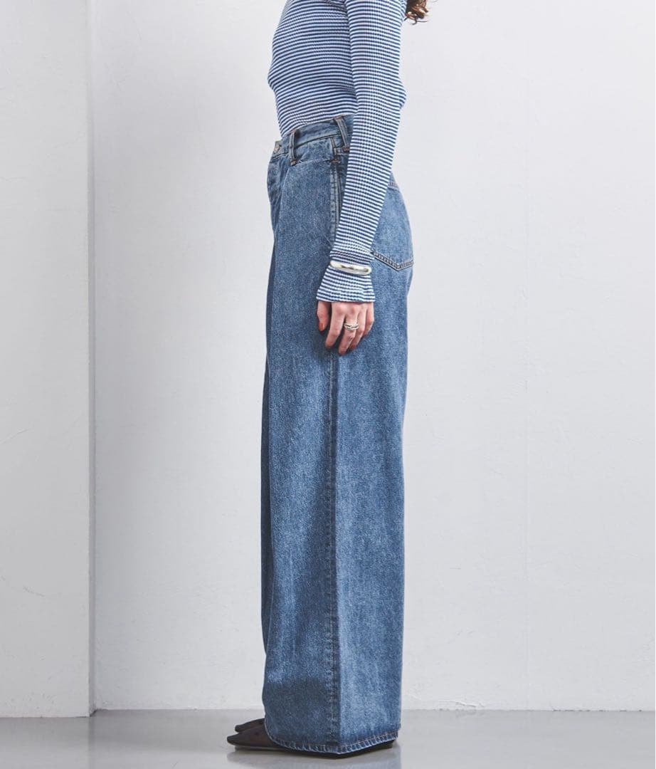 フィルザビル FILLTHEBILL デニム タックデニム ワイドデニム 今期
