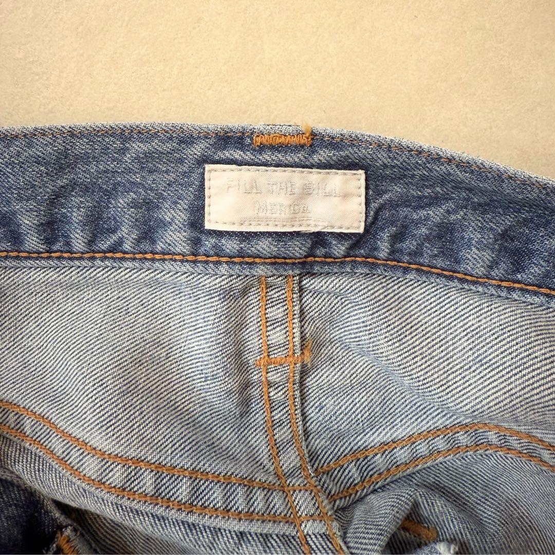 フィルザビル FILLTHEBILL デニム タックデニム ワイドデニム 今期