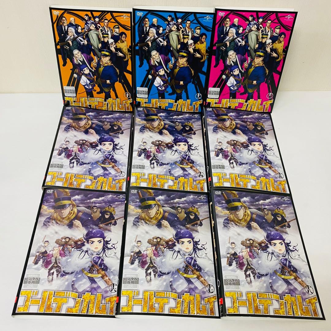 ゴールデンカムイ　DVD全巻セット　全25巻　1-2-3-4期