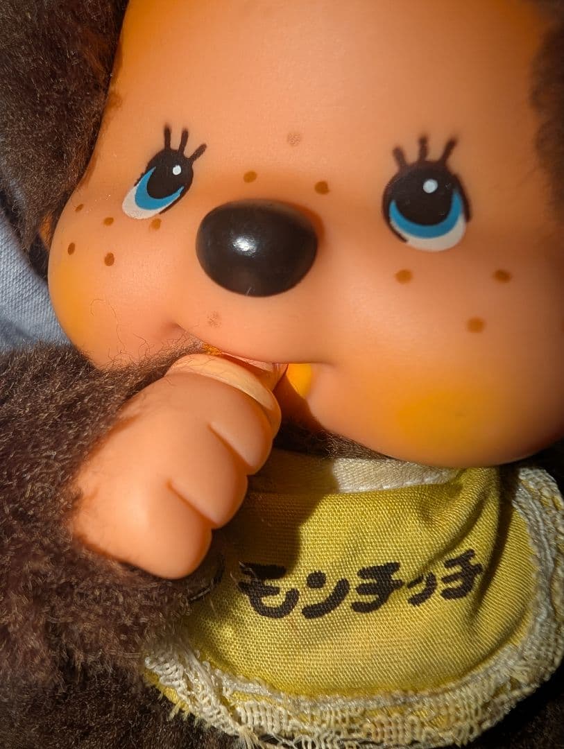 昭和50年代モンチッチぬいぐるみ2体(縦15cm横約6cm厚み約5cm)