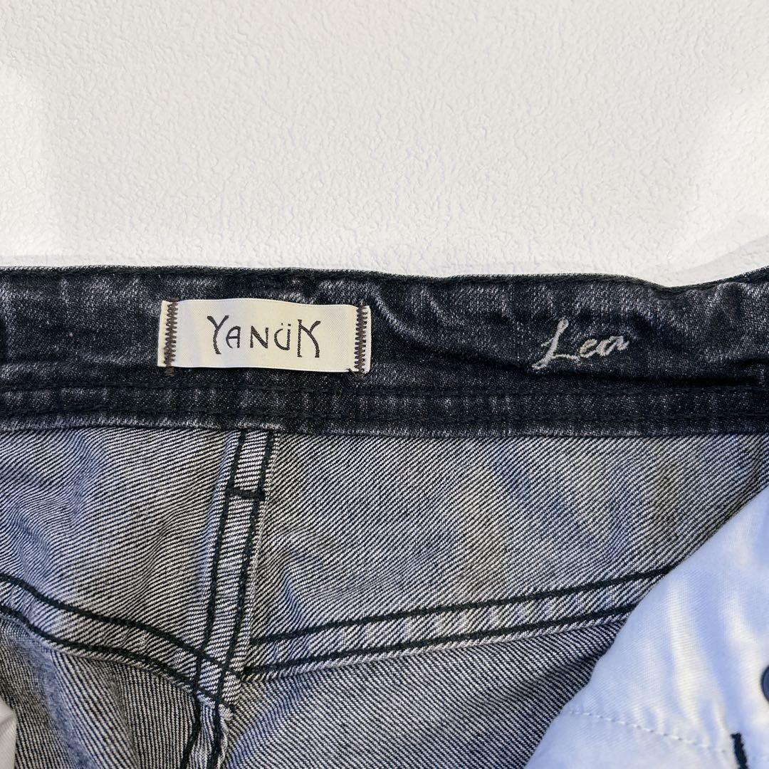 美品✨ヤヌーク ボーイズストレート Lea レア 57113239 UBK 22