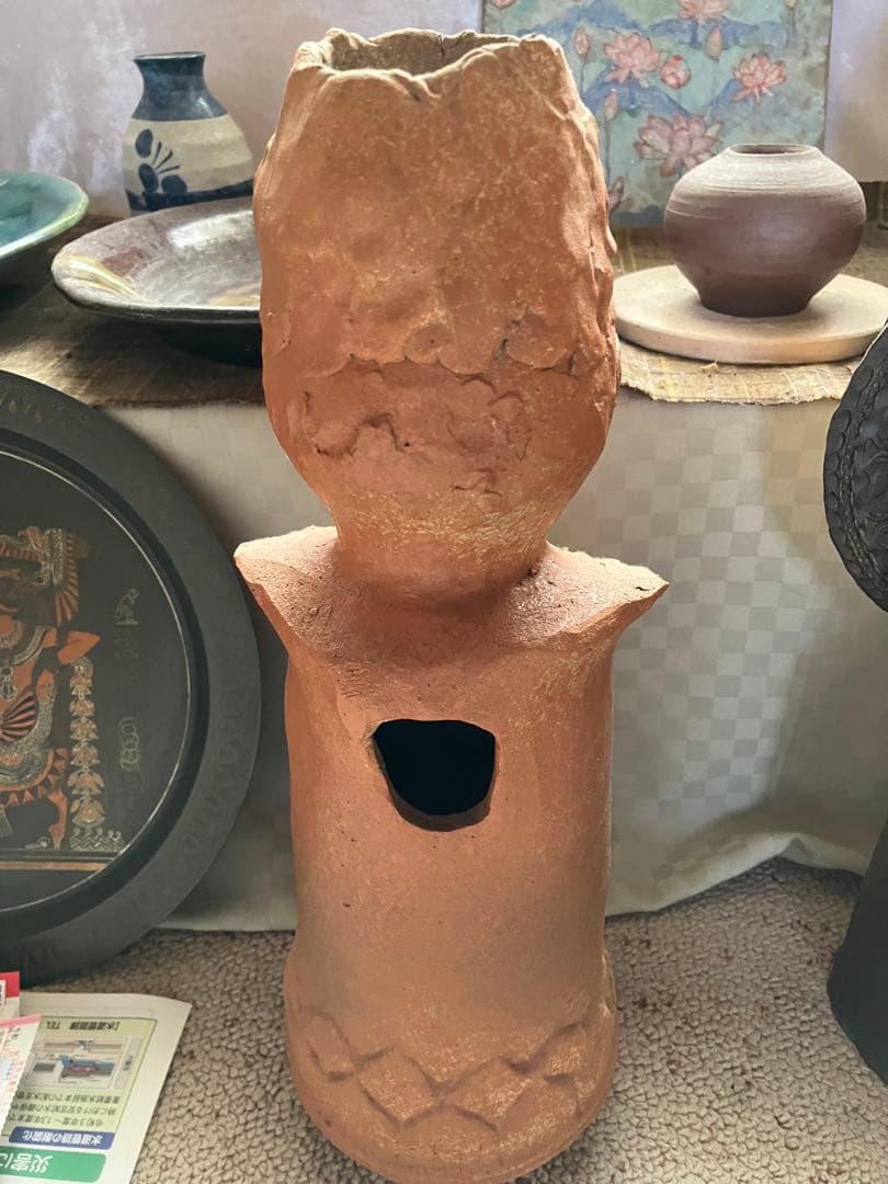 再値下げ！仏像　薩摩焼　陶芸家作品　忠雲窯　焼き物　置き物