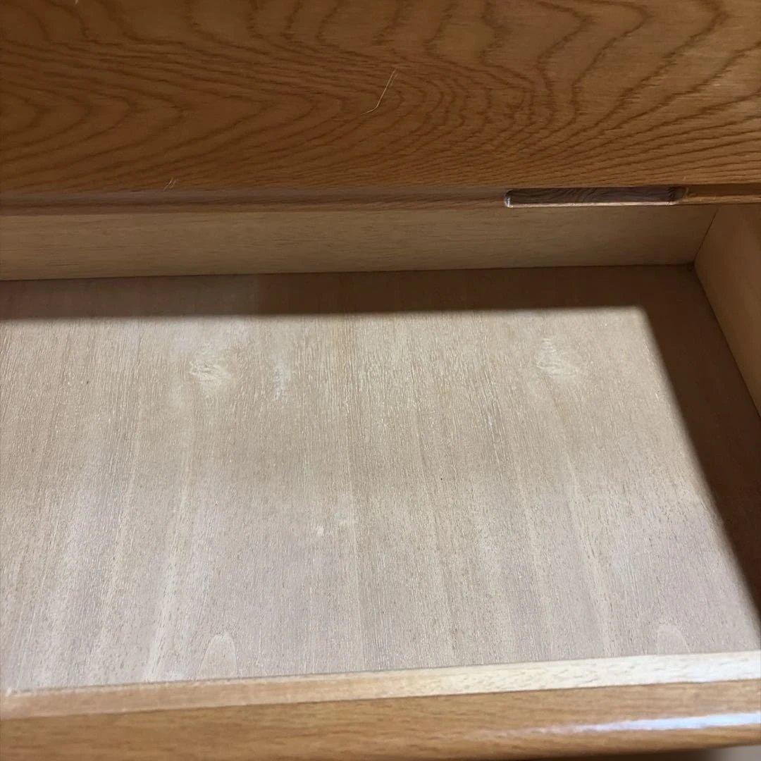 【使用品】ナチュラル木製⭐︎8段チェスト