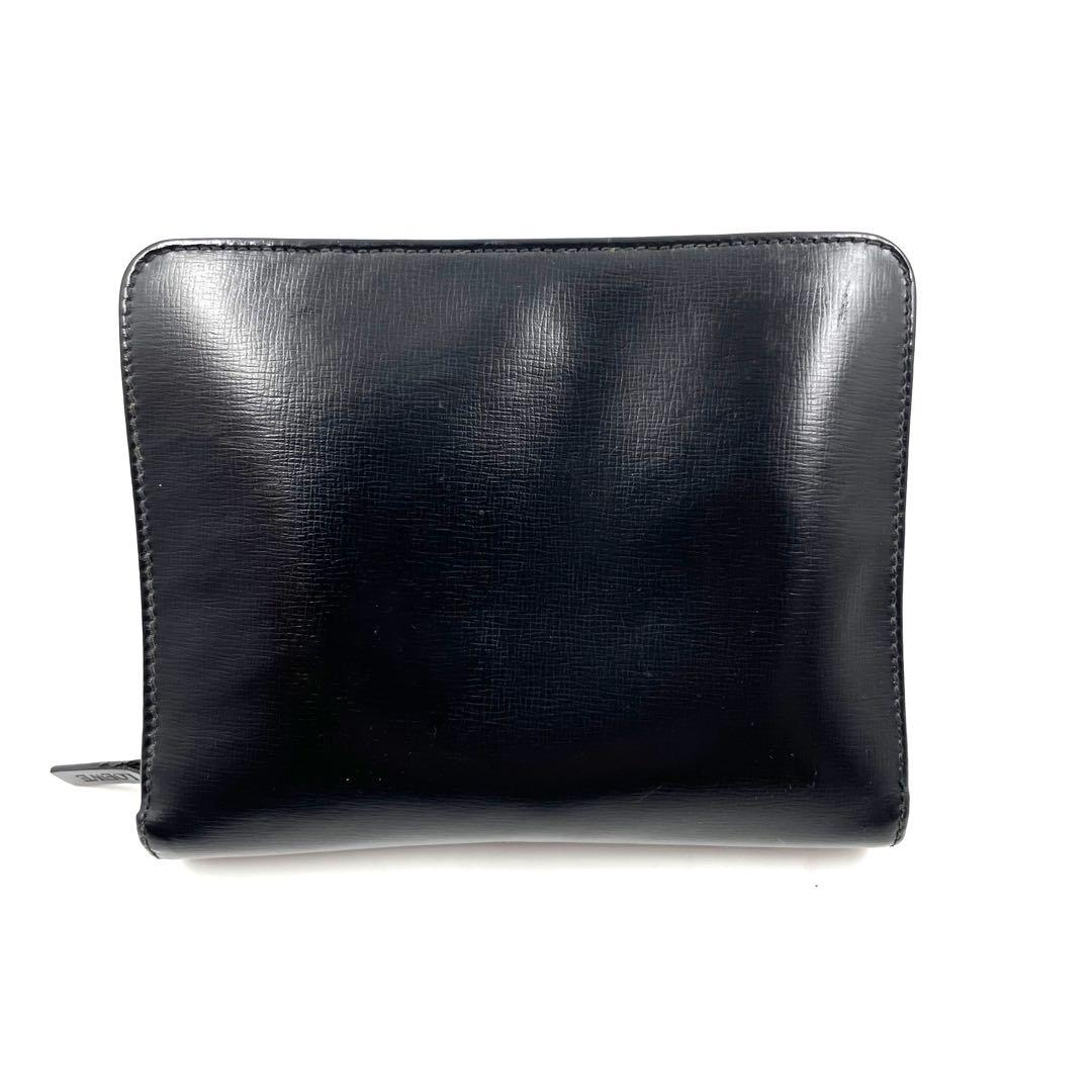 LOEWE ロエベ 折り財布 黒 レザー 収納 小物 財布