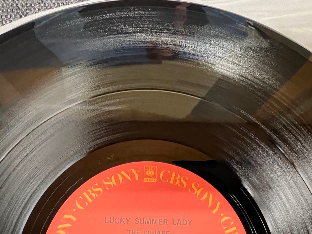 ザ・スクエア ラッキー・サマー・レディー 25AP1117 LP 1978年