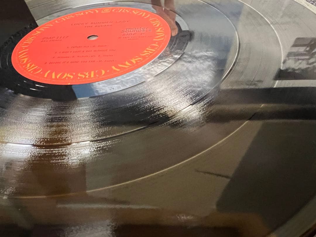 ザ・スクエア ラッキー・サマー・レディー 25AP1117 LP 1978年