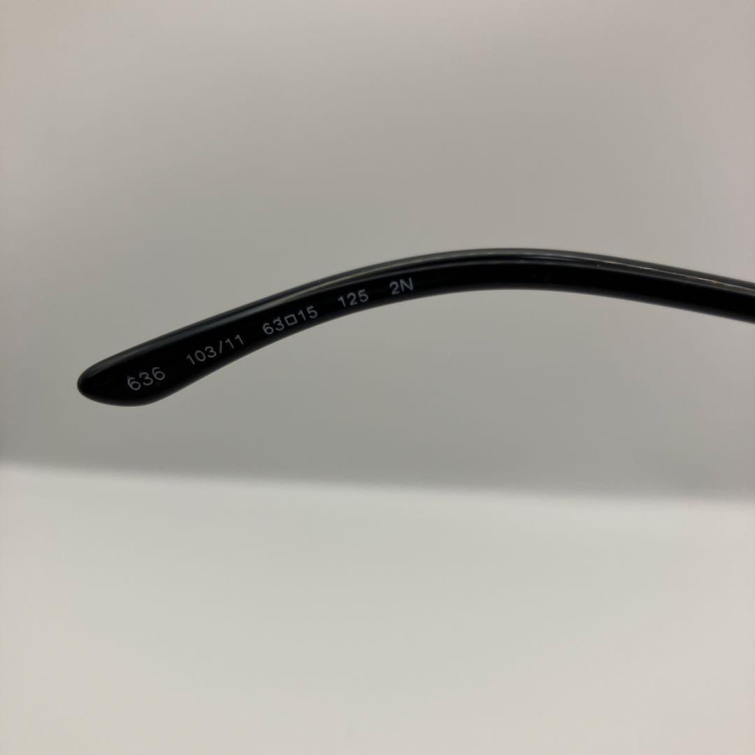 【新品未使用箱あり】 BVLGARI Occhiali ブラック サングラス