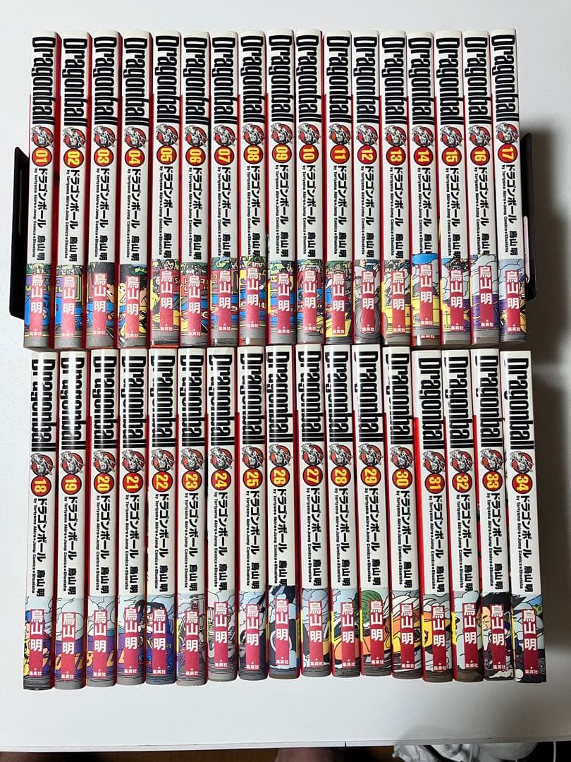 【初版帯付付属完品】ドラゴンボール完全版 全34巻 ＋ 公式ガイド【龍珠通信付】