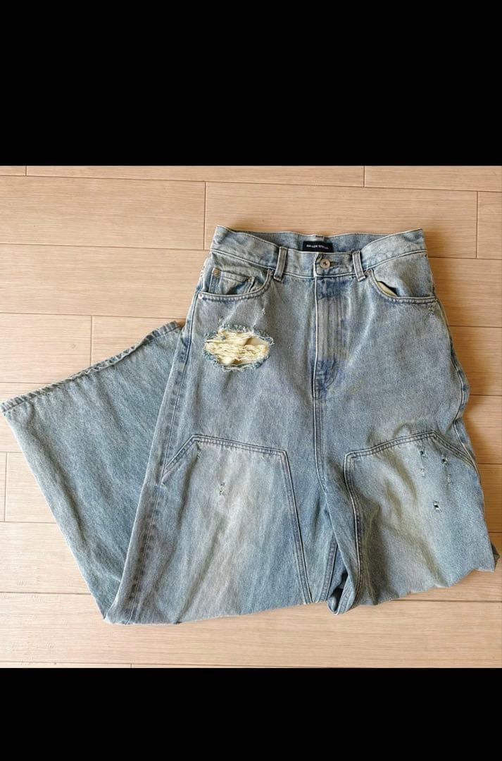 MAISON SPECIAL バギーデニムパンツ 38サイズ