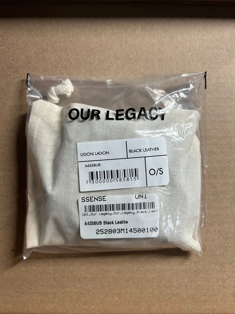 our legacy UDON Ladon ネックレス 正規品