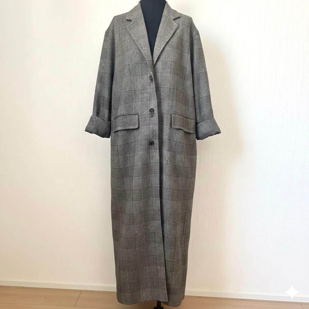 美品✨ドゥーズィエムクラス METIC REVER リバーコート 千鳥格子