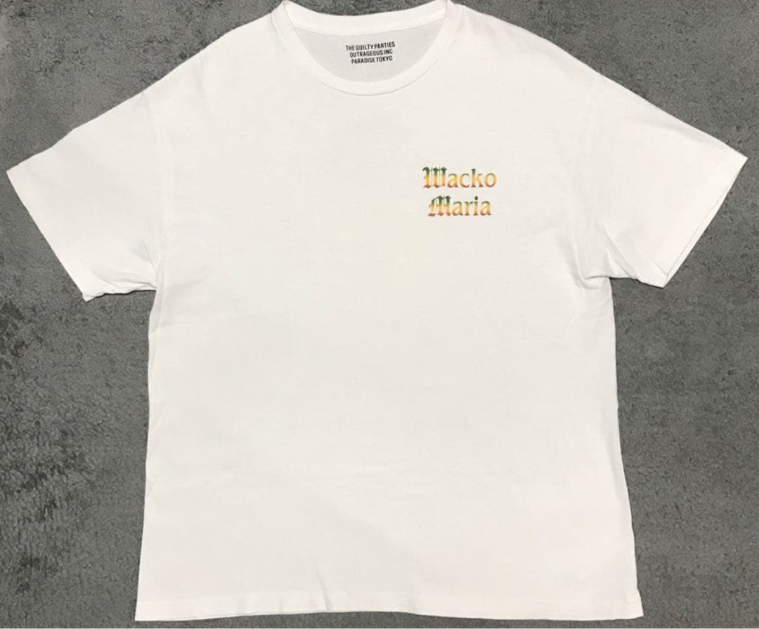 ワコマリア calee cootie RUDE 白 半袖 cutrate