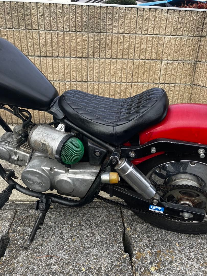 JAZZ50 純正加工　￼タックロールシート　ジャズ50 ホンダ　ダイヤ柄