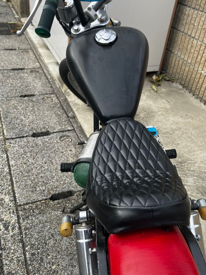 JAZZ50 純正加工　￼タックロールシート　ジャズ50 ホンダ　ダイヤ柄