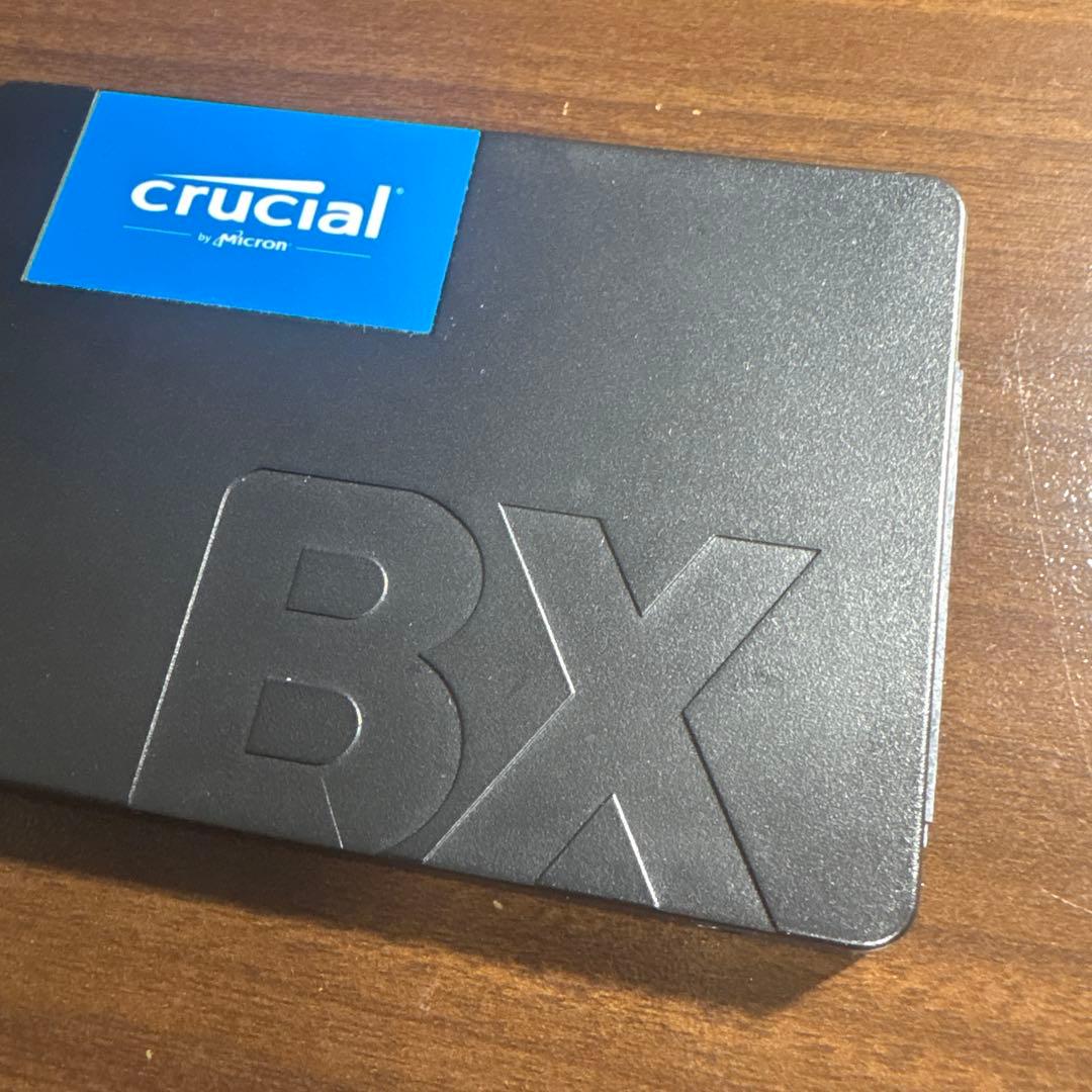 Crucial クルーシャル SSD BX500 2.5 480GB 動作確認済