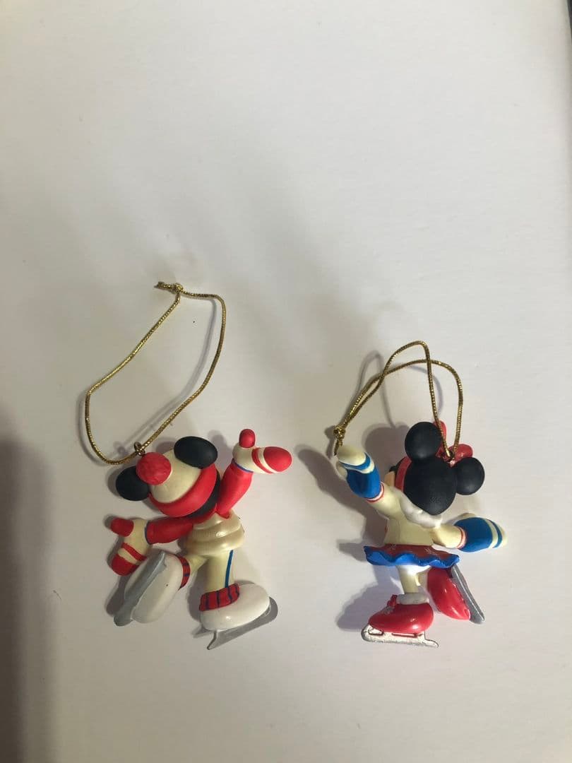 東京ディズニーランド 2009年限定グッズ アイススケートミッキー・ミニー