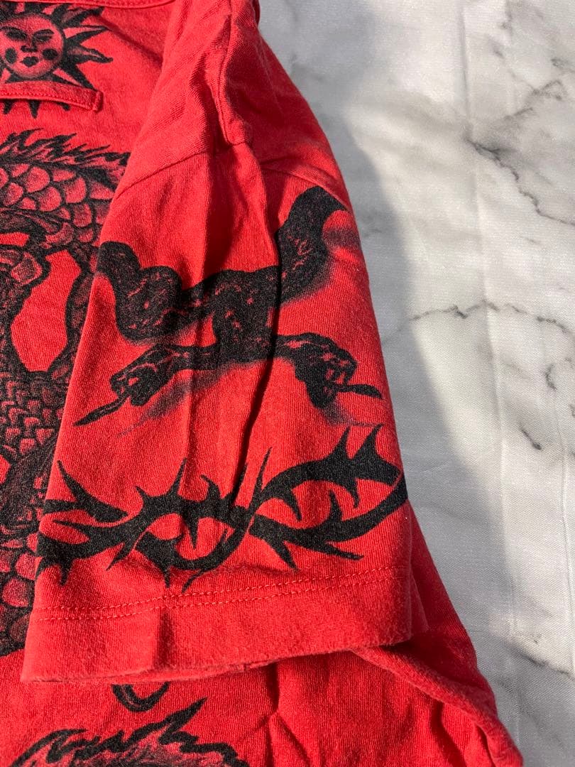 に*し様 ジャンポール・ゴルチェ オム90sタトゥー柄Tシャツ難ありドラゴンGA