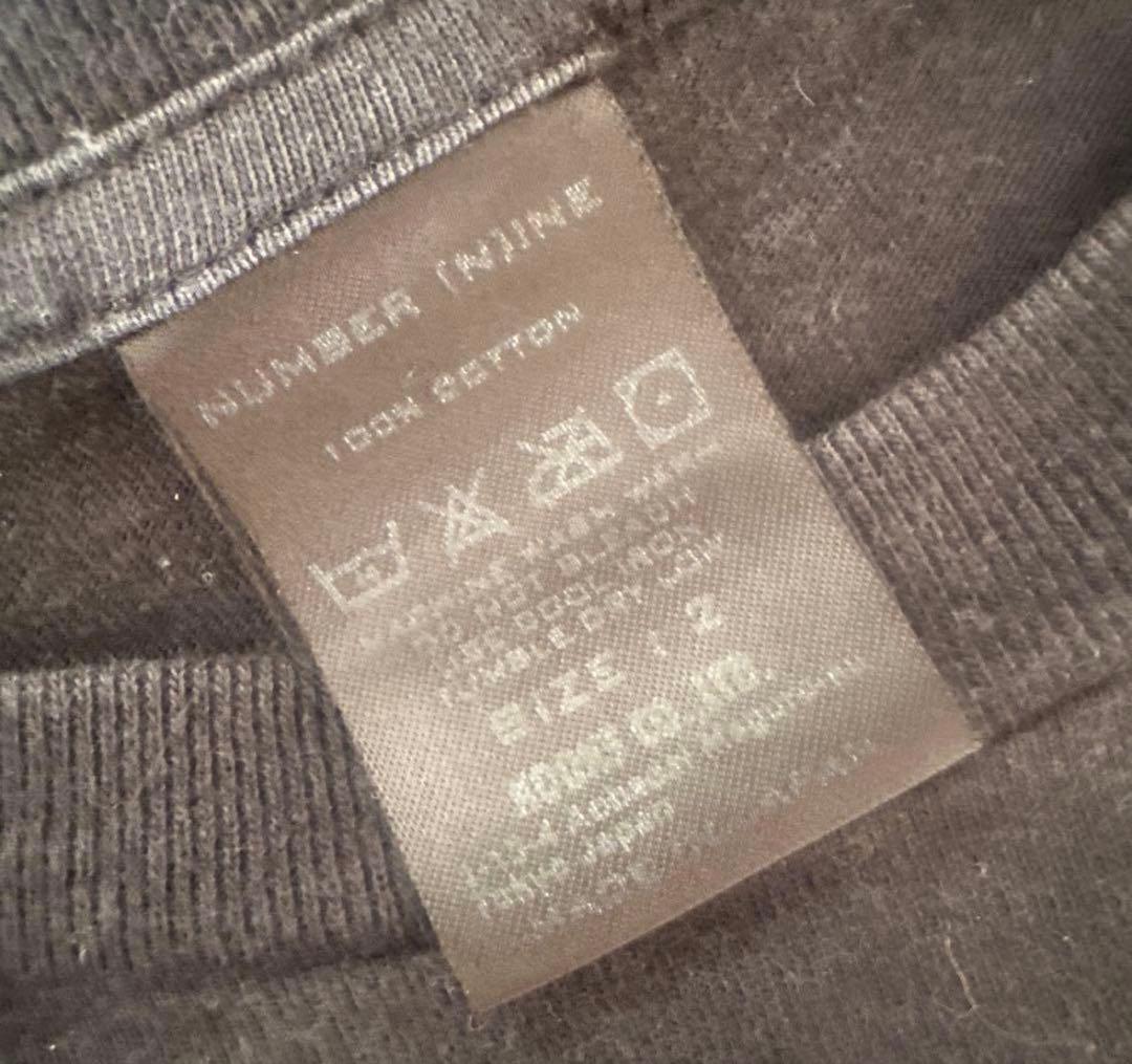 NUMBER (N)INE ミッキーマウス　Ｔシャツ size2