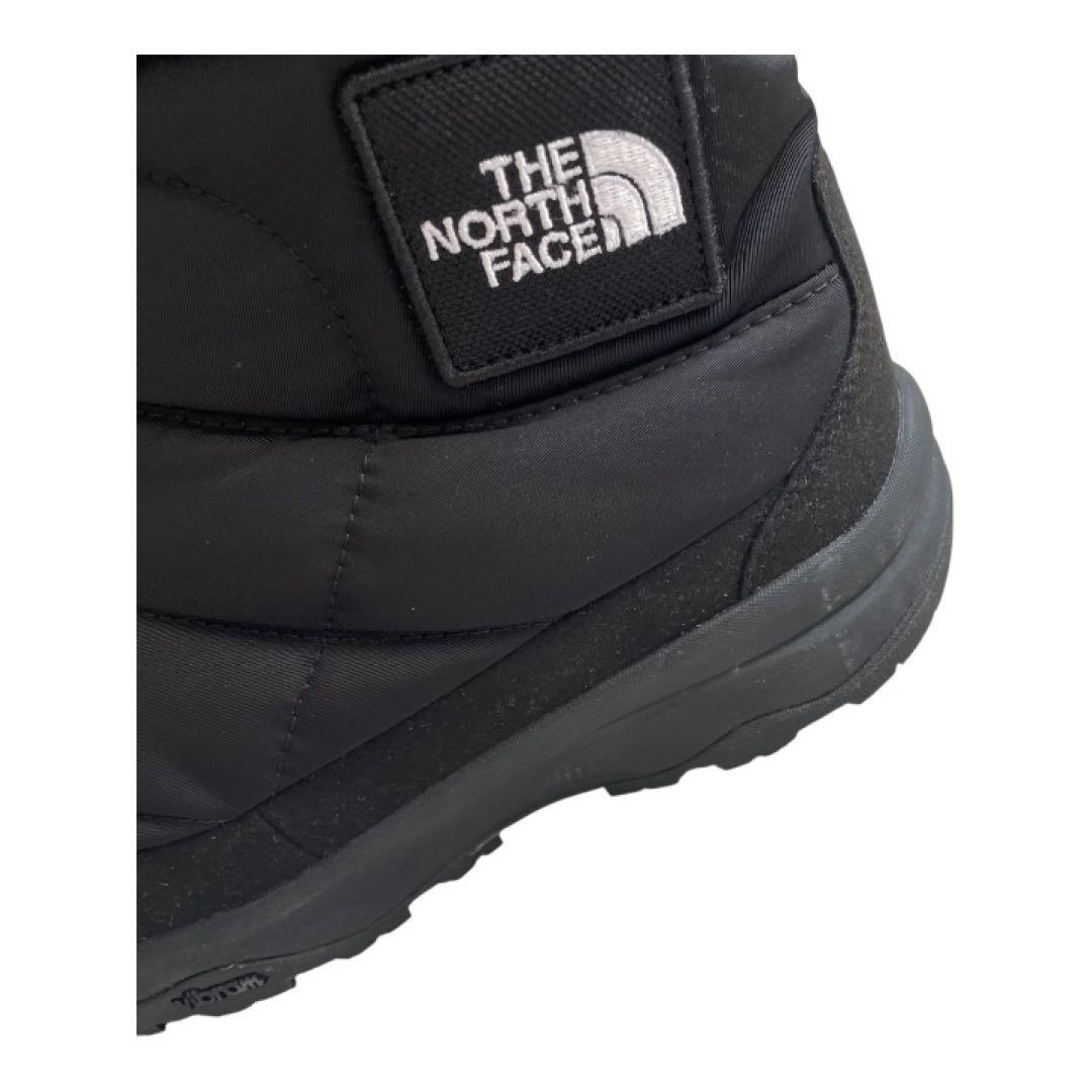 【美品】THE NORTH FACE 黒 ヌブシ スノーブーツ 25.0