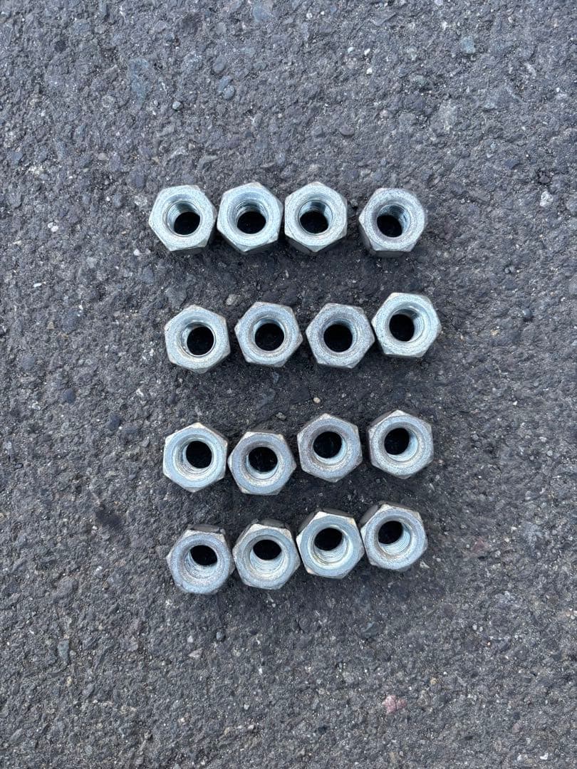 Yosuke様ダイハツ　純正　鉄チンホイール　スチールホイール　ナット付き　①