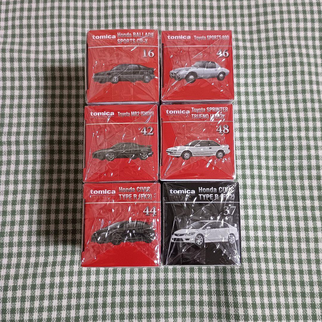 トミカプレミアム 6個 セット まとめ まとめ売り セット売り 発売記念 通常