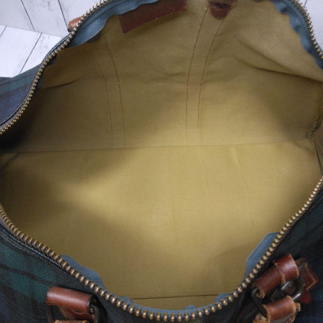 POLO RALPH LAUREN　ボストンバッグ　大容量　PVCレザー