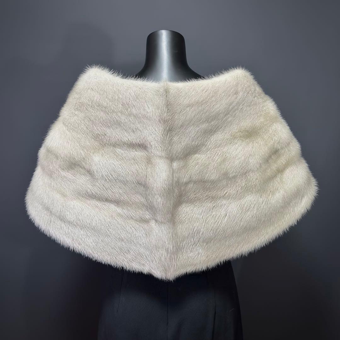 【高級】Sapphire Mink ミンクファーショール サファイアミンク 品格