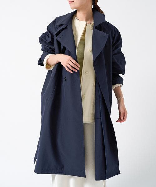 24SS IENA | イエナ PE/ポプリンオーバートレンチコート