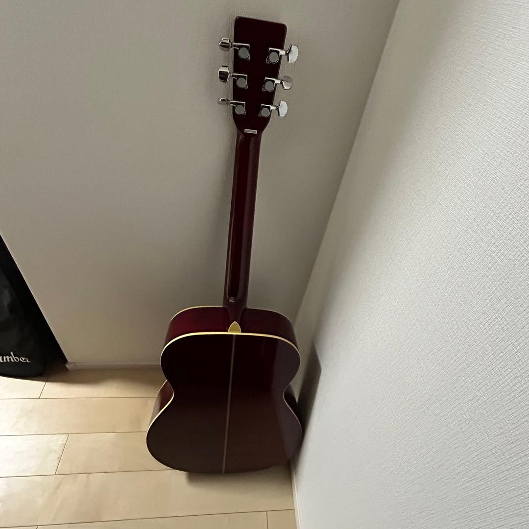 Lumber アコースティックギター レッド LFSRDS ケース付き