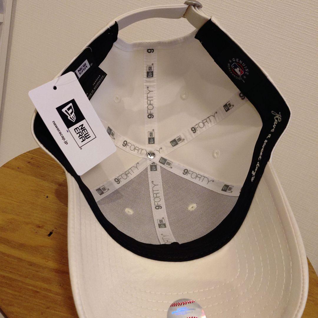 【新品タグ付】NEWERA ニューエラ White Day ラインストーン