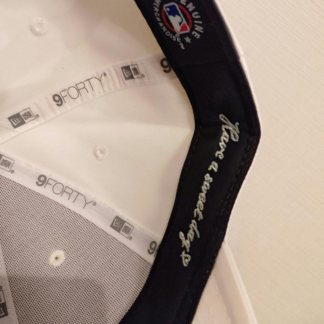 【新品タグ付】NEWERA ニューエラ White Day ラインストーン