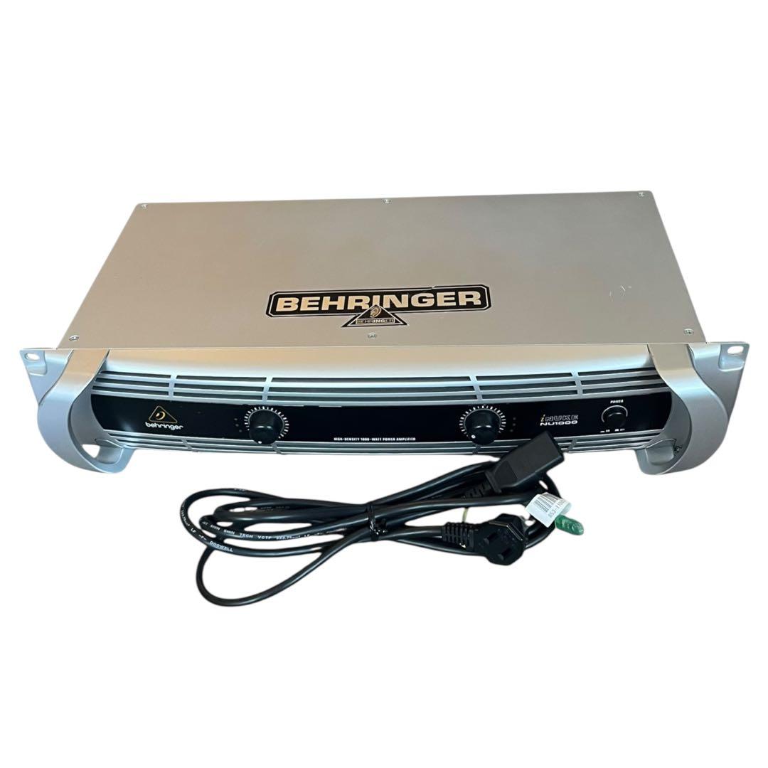 behringer iNUKE NU1000 パワーアンプ
