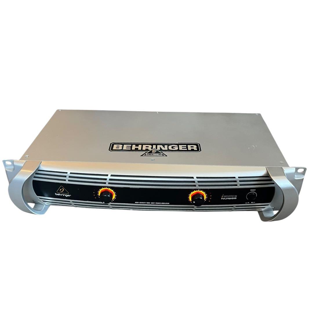 behringer iNUKE NU1000 パワーアンプ