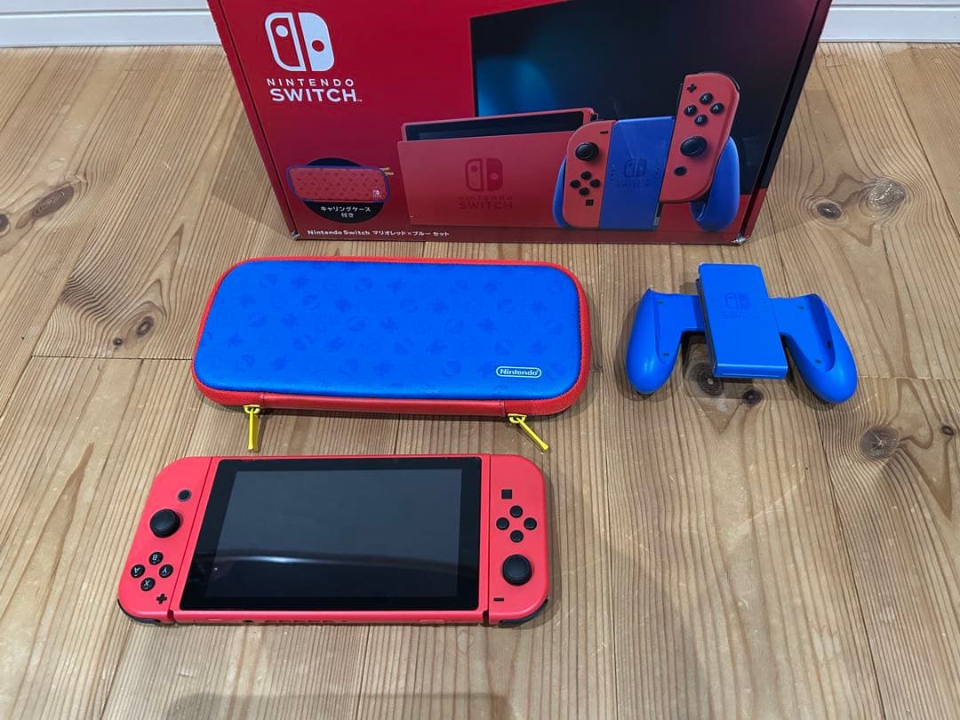 Nintendo Switch + ゲームソフト コントローラー4個