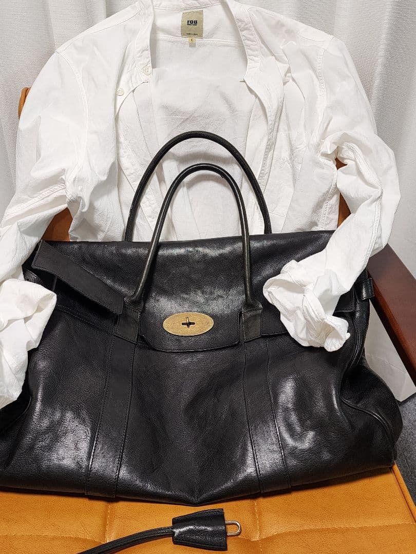 【希少サイズ】Mulberry　ベイズウォーターBIGサイズバッグ
