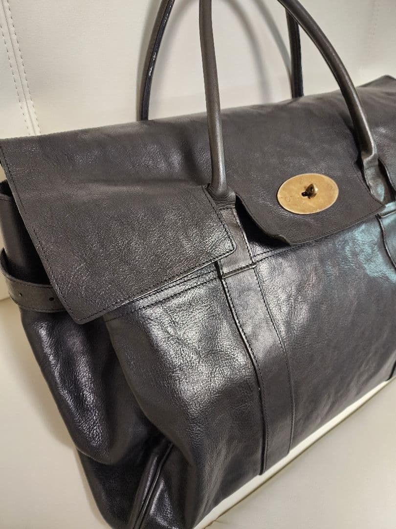 【希少サイズ】Mulberry　ベイズウォーターBIGサイズバッグ