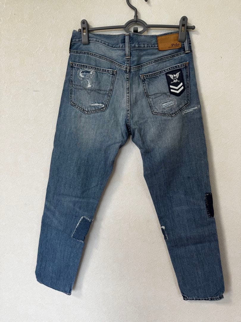 【26サイズ】POLO RALPH LAUREN パッチワーク デニム