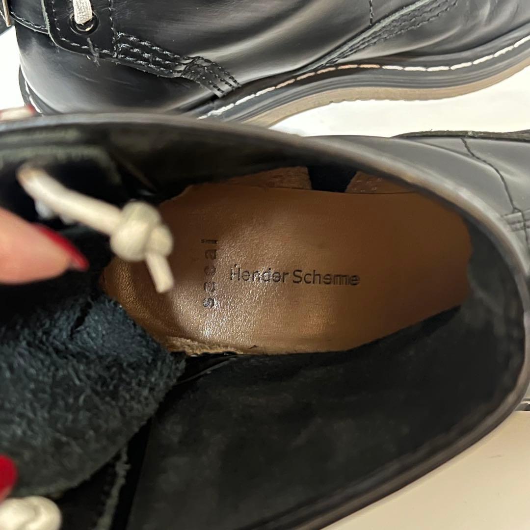 ®*️様 【レア商品】値下げsacai x Hender scheme ブーツ