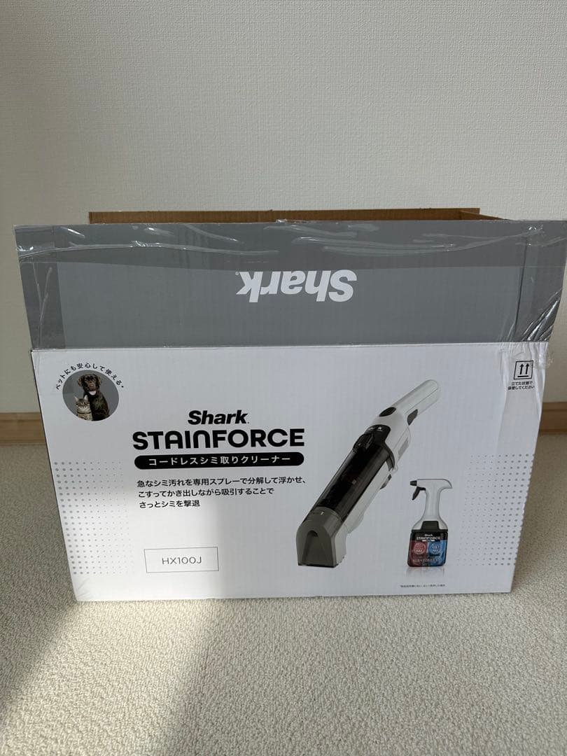 Shark StainForce コードレスシミ取りクリーナー HX100J