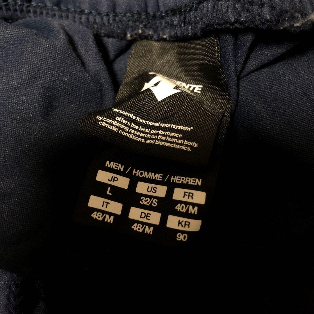 DESCENTE Move Sport ジャージセットアップ ネイビー　サイズL