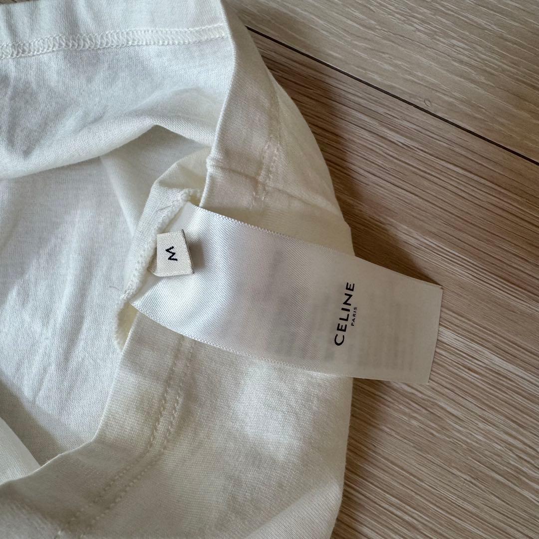 CELINE ロゴプリント 半袖Tシャツ