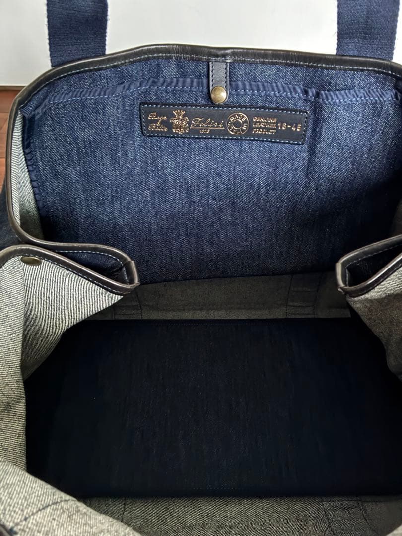 Felisi フェリージ　デニムボストンバッグ 旅行鞄