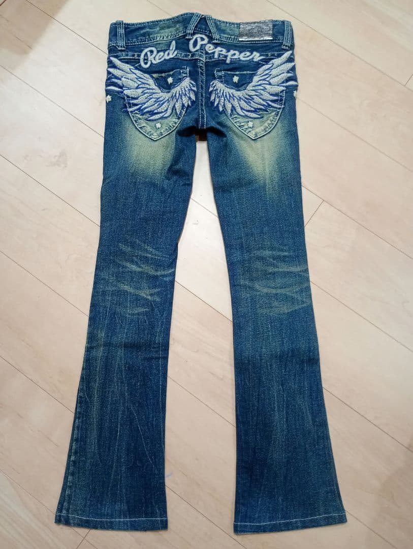 【美品】 RED PEPPER デニム ジーンズ 26 ブルー 486