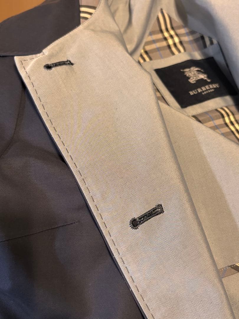 BURBERRY ネイビー チェスターコート　11号サイズ