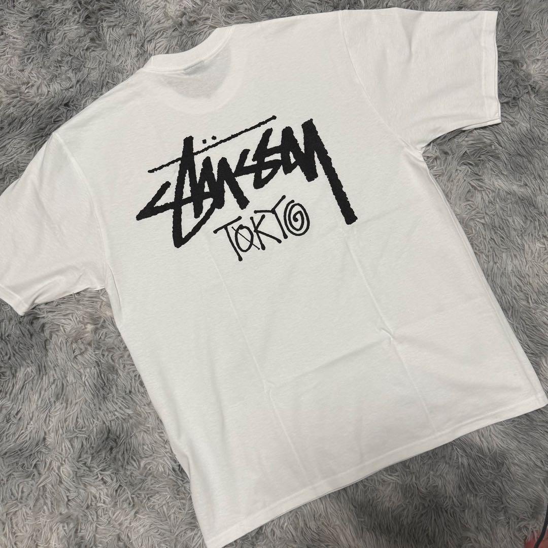 Stussy 東京限定　Tシャツ　白　Lサイズ　即日発送！