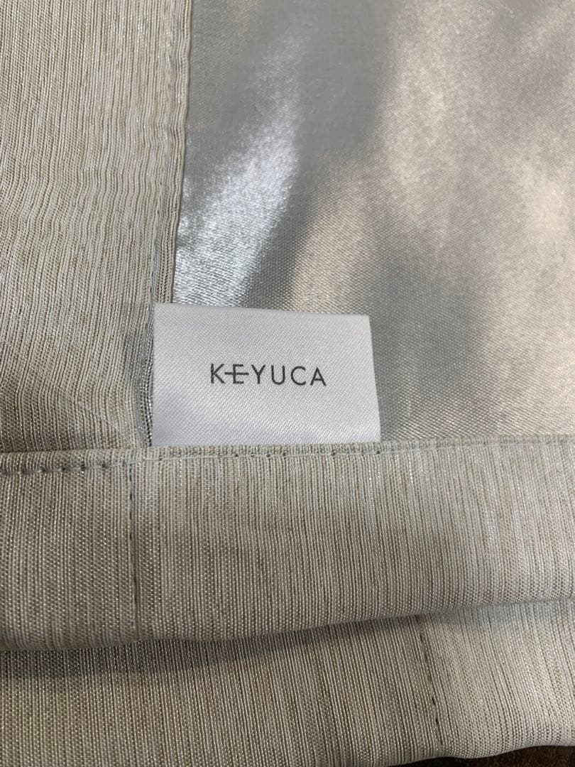 KEYUCA オーダーカーテンのセット200？×130？cm（ドレープ+レース）