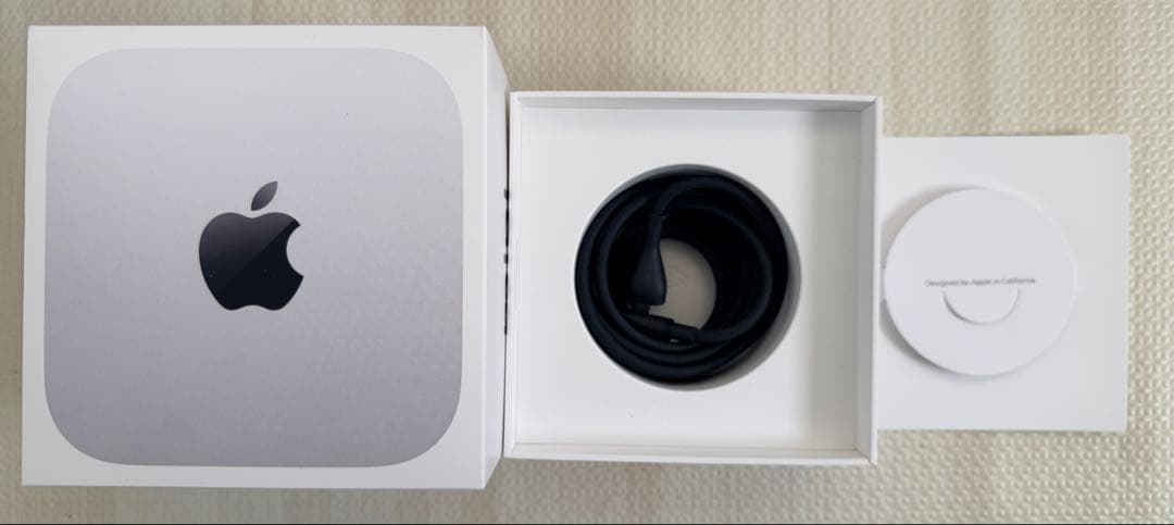 mac mini M4チップ 16GB 256GB プラス4Kカメラ付