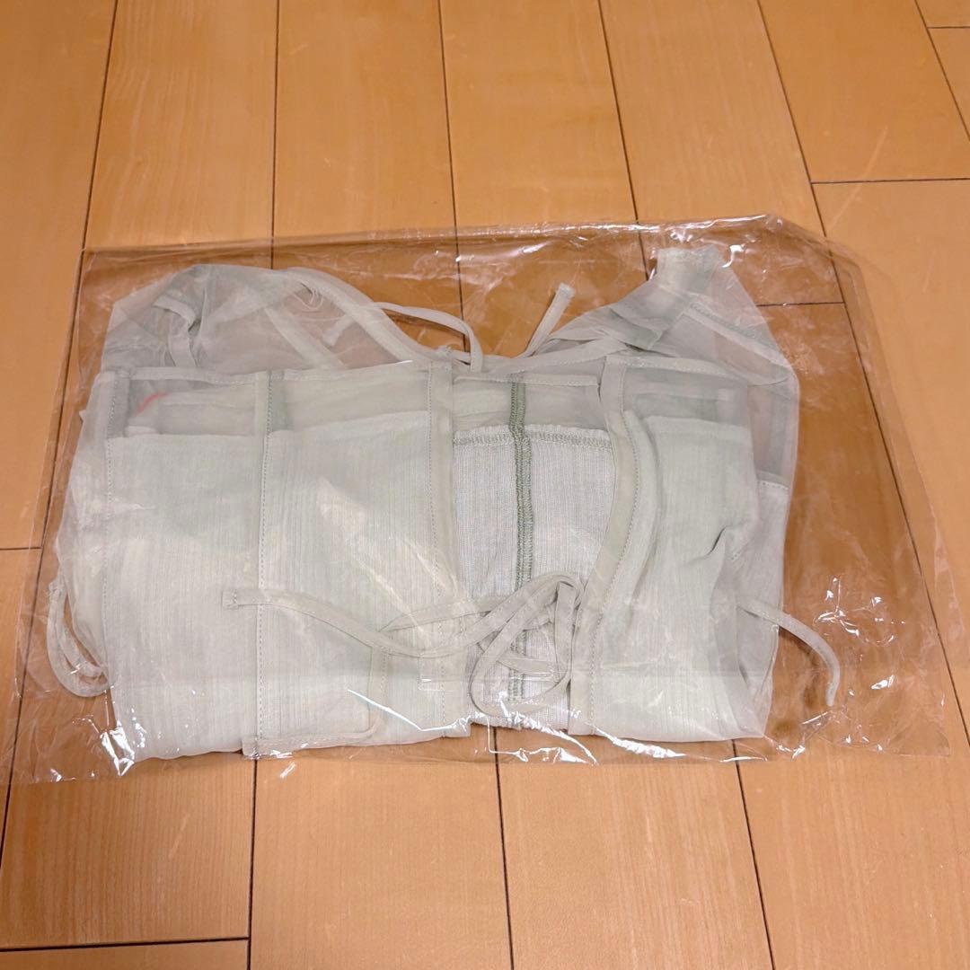 メゾンスペシャル　reversible sheer cardigan